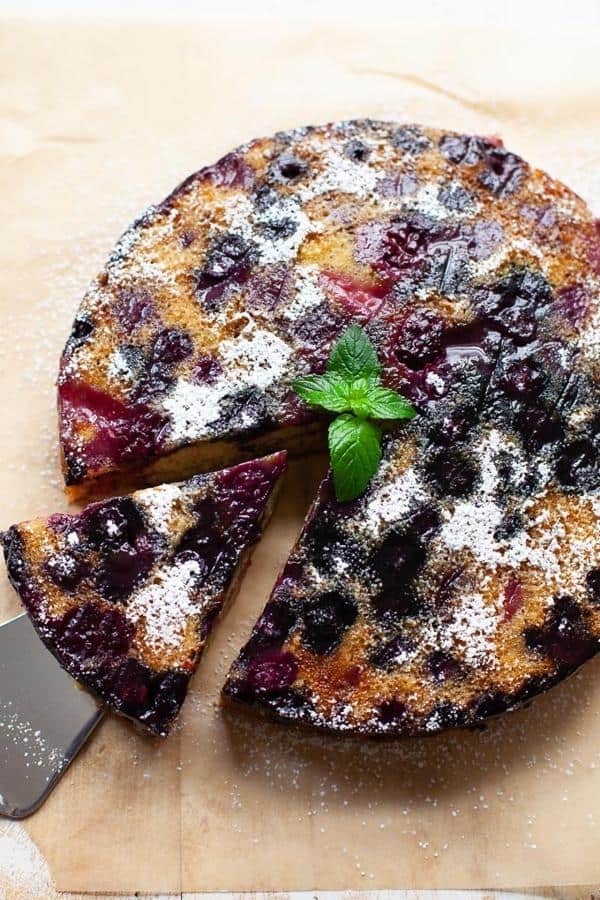 Berry Upside Down Cake