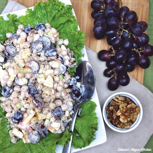 Chickpea Waldorf Salad