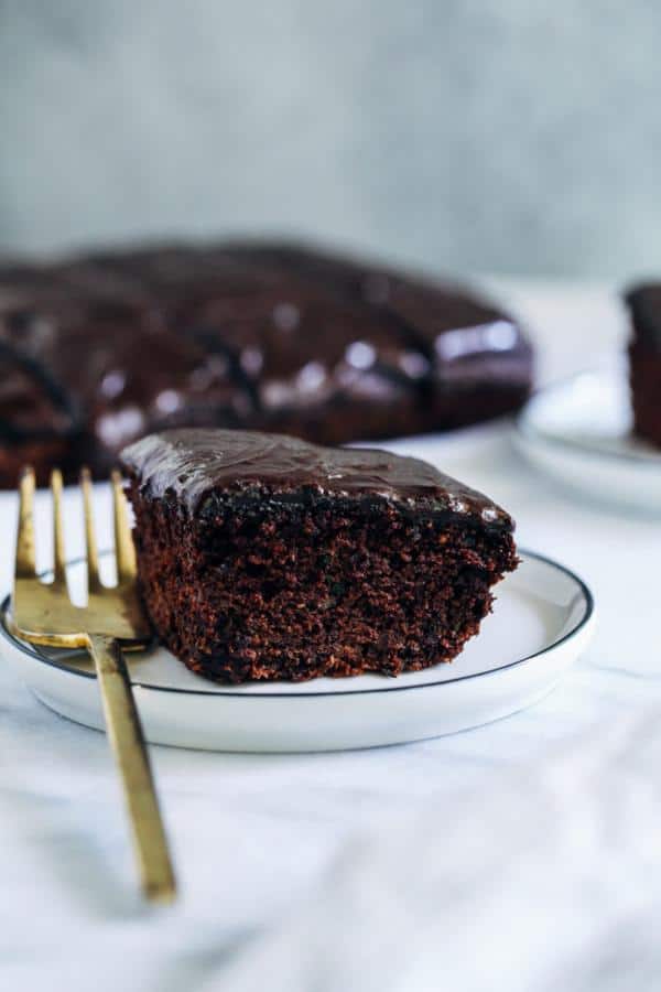 Chocolate Zucchini Snack Cake