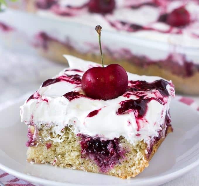 Homemade Cherry Cake