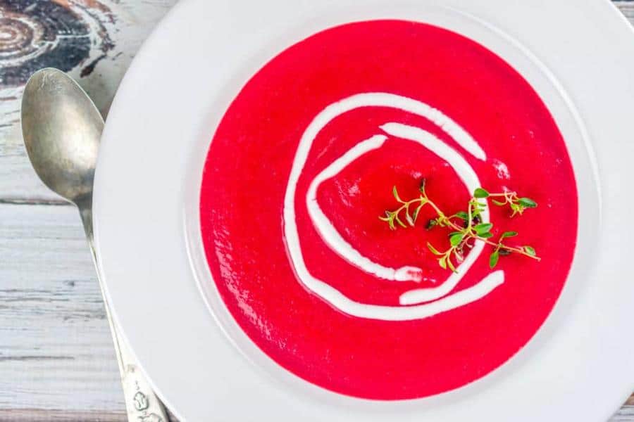 Instant Pot Butternut Squash Beet Soup