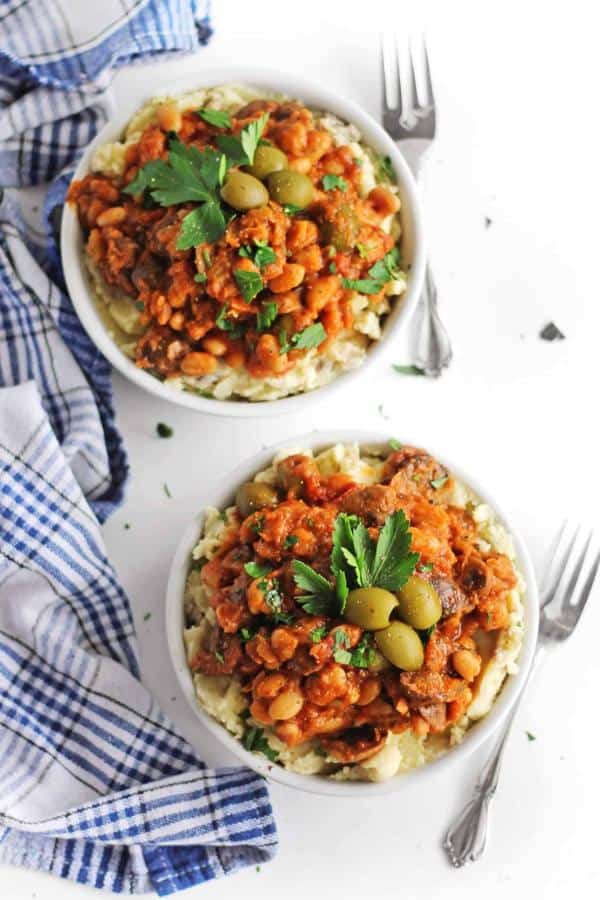 Instant Pot Cacciatore with White Beans
