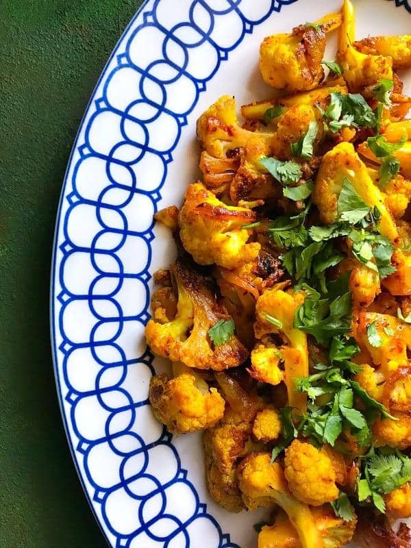 Instant Pot Cauliflower in Indian Spices (Gobi Masala)