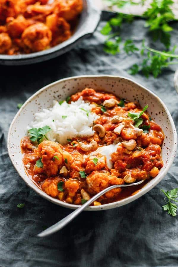 Instant Pot Cauliflower Tikka Masala