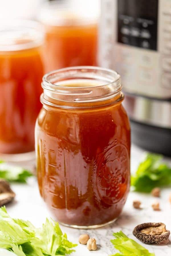 Instant Pot Mushroom Bone Broth