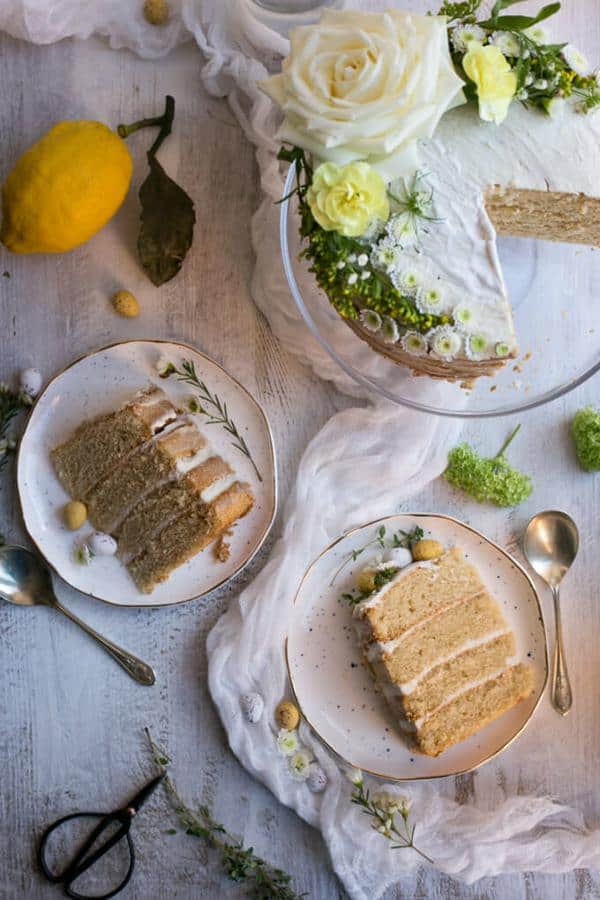 Lemon and Thyme Cake
