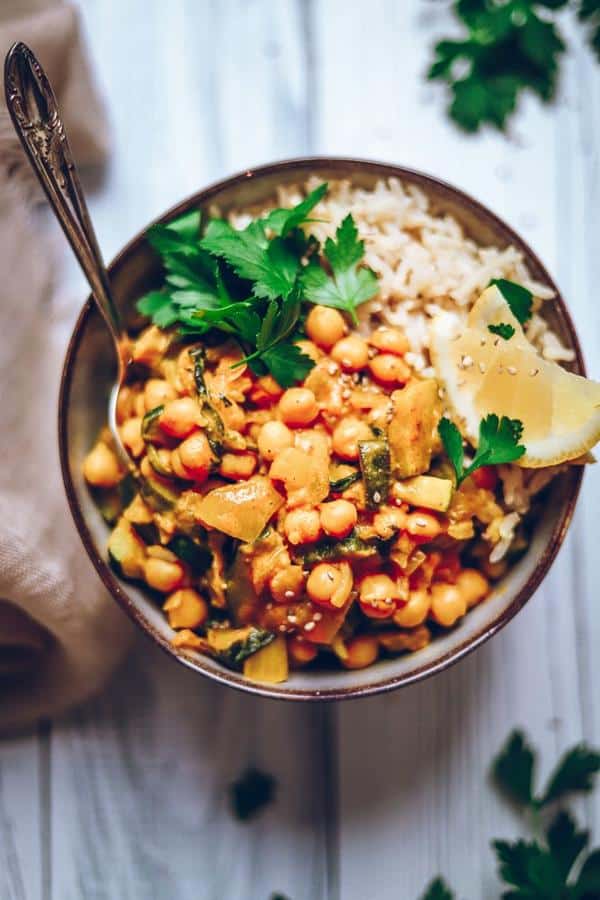 Quick Chickpea Curry
