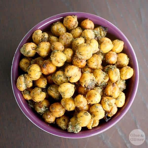 Ranch Roasted Chickpeas