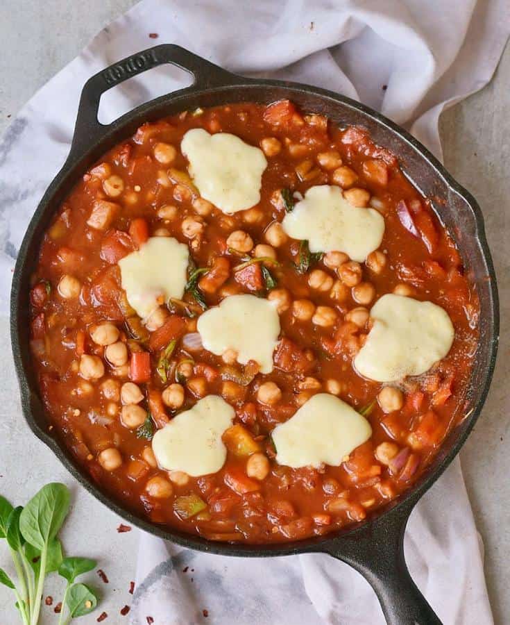 Shakshuka with Chickpeas